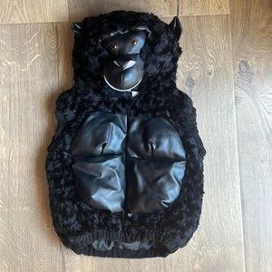 Kids Toddler Gorilla Costume, Monkey Suit, Ape, one piece w/ hood, Monkey Outfit